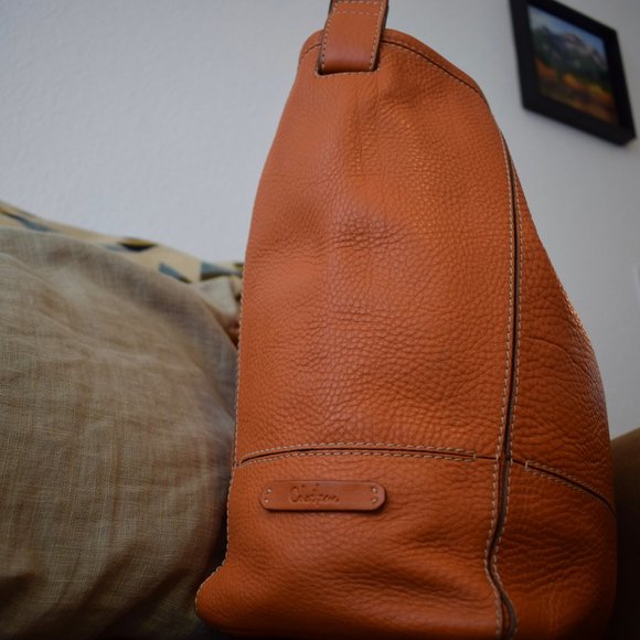 Cole Haan Orange Leather hobo bag - Picture 4 of 15